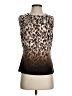 Calvin Klein Brown Sleeveless Blouse Size XS - photo 1