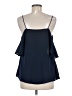 Dina Be 100% Polyester Blue 3/4 Sleeve Blouse Size M - photo 2