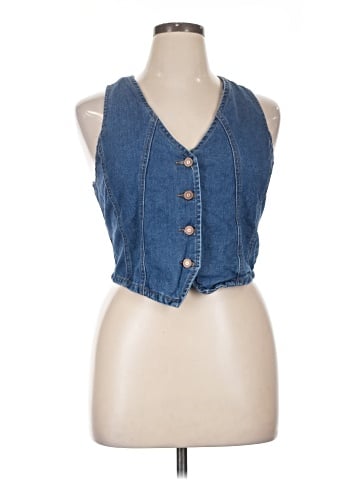 Sincerely Jules Denim Vest (view 1)