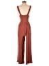 Roxy Solid Brown Jumpsuit Size XS - photo 2
