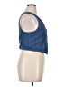 Sincerely Jules Blue Denim Vest Size XL - photo 4