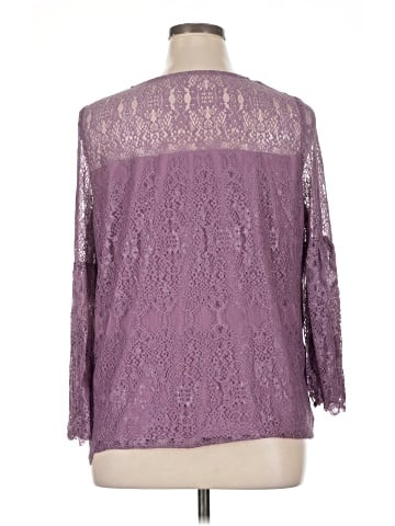Kensie 3/4 Sleeve Blouse (view 2)