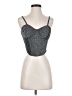 Steve Madden Silver Sleeveless Top Size S - photo 1