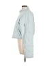 Fashion Nova 100% Nylon Solid Teal Jacket Size L - photo 5