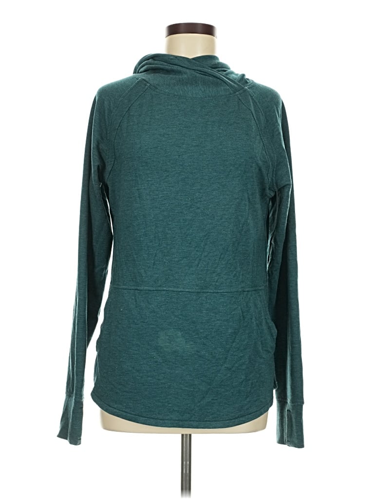 Pre-owned Title Nine Turtleneck Sweater In Teal
