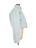 Fashion Nova 100% Nylon Solid Teal Jacket Size L - photo 4