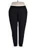 Cuddl Duds Solid Black Casual Pants Size 2X - photo 1