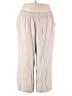 Old Navy Solid Ivory Linen Pants Size 3X - photo 1