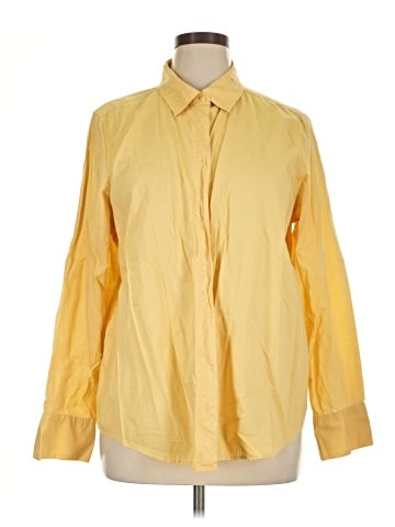 Banana Republic Factory Store Long Sleeve Button-Down Shirt (view 1)