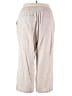 Old Navy Solid Ivory Linen Pants Size 3X - photo 2