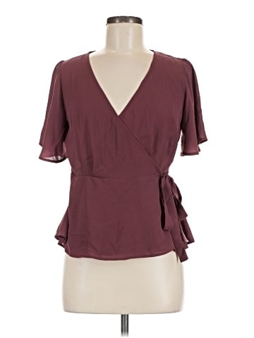 Shinestar Short Sleeve Blouse (view 1)
