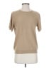 Alfred Dunner 100% Acrylic Tan Short Sleeve Top Size S - photo 1