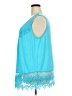 Roaman's Blue Sleeveless T-Shirt Size 22 (1X) - photo 5