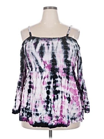 Torrid 3/4 Sleeve Blouse (view 1)