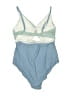 Assorted Brands Graphic Blue One Piece Swimsuit Size L - photo 2