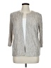 Alex Evenings Metallic Silver Blazer Size XL - photo 1