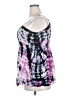 Torrid 100% Elastic Purple 3/4 Sleeve Blouse Size 2X Plus (2) - photo 5
