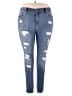 Torrid Hearts Blue Jeans Size 20 - photo 1