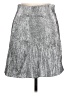 H&M Metallic Silver Formal Skirt Size 10 - photo 1