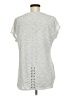 Ideology Silver Short Sleeve Top Size M - photo 2