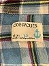 Crewcuts Plaid Blue Long Sleeve Button-Down Shirt Size 12 - photo 3