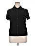 Vince. Black Short Sleeve Blouse Size XL - photo 1