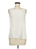 Spense 100% Viscose Ivory Sleeveless Blouse Size M - photo 1