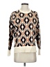 Les Serein Print Ivory Pullover Sweater Size S - photo 1
