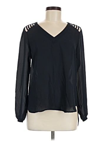 Lily White Long Sleeve Blouse (view 1)