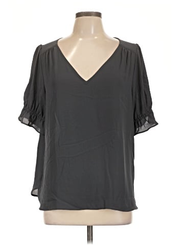 Ann Taylor LOFT Short Sleeve Blouse (view 1)