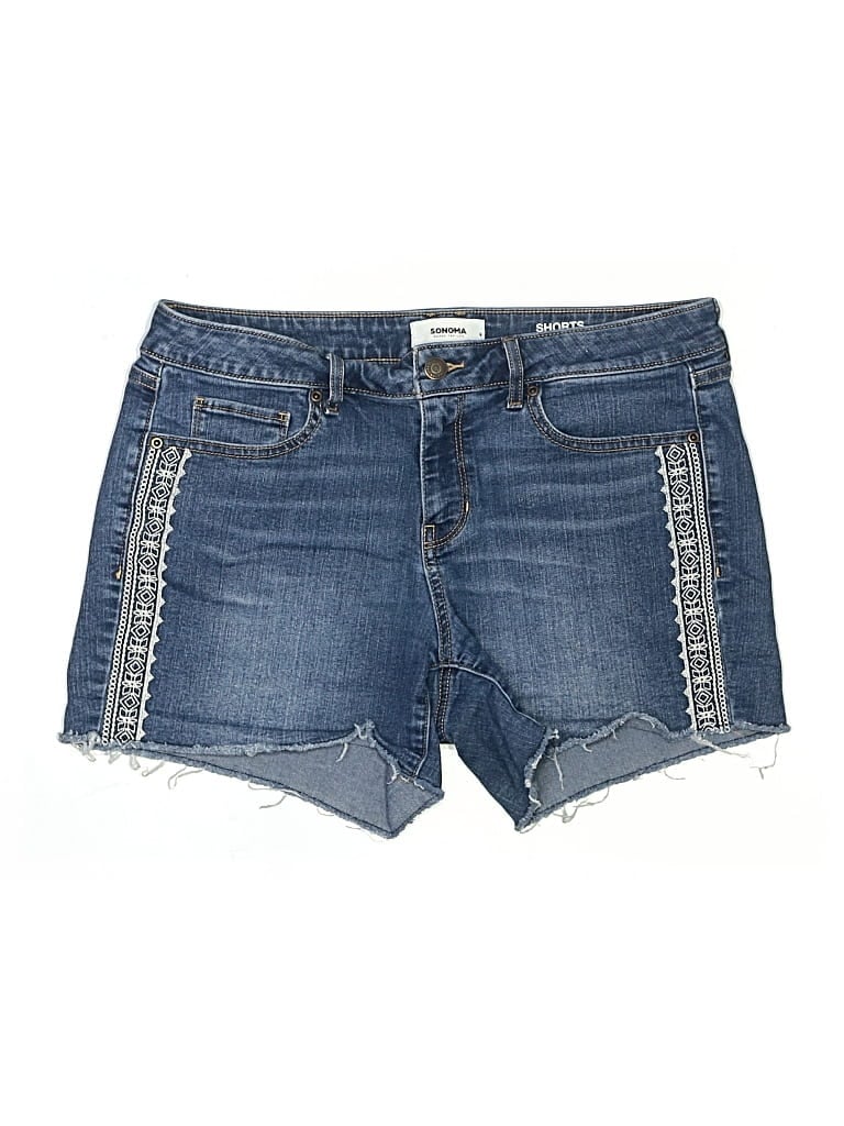 Pre-owned Sonoma Goods For Life Denim Shorts In Blue