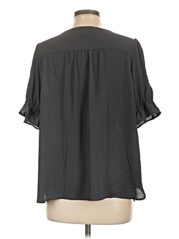 Ann Taylor LOFT Short Sleeve Blouse (view 2)