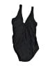 Shoshanna Graphic Black One Piece Swimsuit Size 6 - photo 2