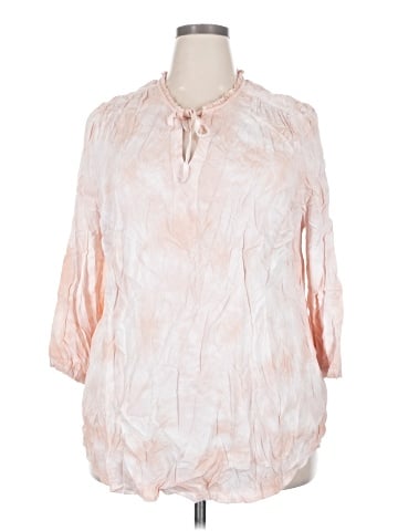 Torrid 3/4 Sleeve Blouse (view 1)