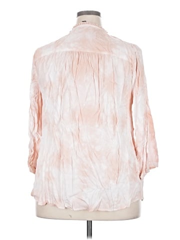 Torrid 3/4 Sleeve Blouse (view 2)