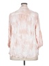 Torrid 100% Rayon Pink 3/4 Sleeve Blouse Size 2X Plus (2) - photo 2