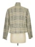 CAbi Plaid Ivory Jacket Size M - photo 2