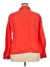 Assorted Brands 100% Linen Red 3/4 Sleeve Button-Down Shirt Size 18 - photo 2