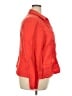Assorted Brands 100% Linen Red 3/4 Sleeve Button-Down Shirt Size 18 - photo 4
