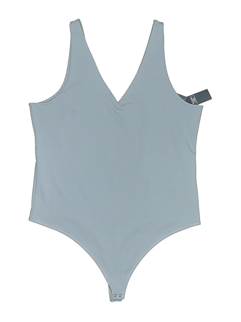 Abercrombie & Fitch Bodysuit In Gray
