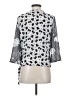 Spense Gray 3/4 Sleeve Top Size S - photo 2