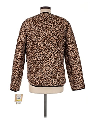 MICHAEL Michael Kors Faux Fur Jacket (view 2)