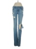 Hollister Hearts Blue Jeans Size 0R - photo 1