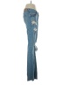Hollister Hearts Blue Jeans Size 0R - photo 4