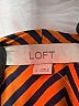 Ann Taylor LOFT 100% Polyester Orange Sleeveless Blouse Size L - photo 7