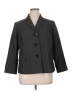 Jones Studio 100% Polyester Houndstooth Gray Blazer Size 14 - photo 1