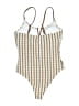 Unbranded Tweed Ivory One Piece Swimsuit Size M - photo 2