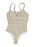 Unbranded Tweed Ivory One Piece Swimsuit Size M - photo 1