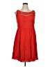 Torrid 100% Rayon Red Cocktail Dress Size 16 Plus - photo 1