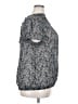 Torrid 100% Polyester Paisley Gray Short Sleeve Blouse Size 2X Plus (2) - photo 4
